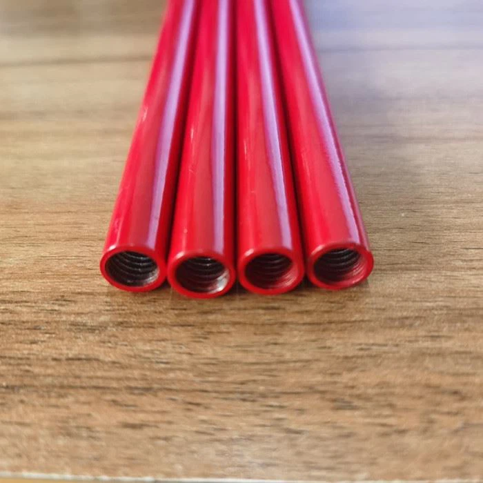 9mm Red Powder Coating Sluminium Tube Profile